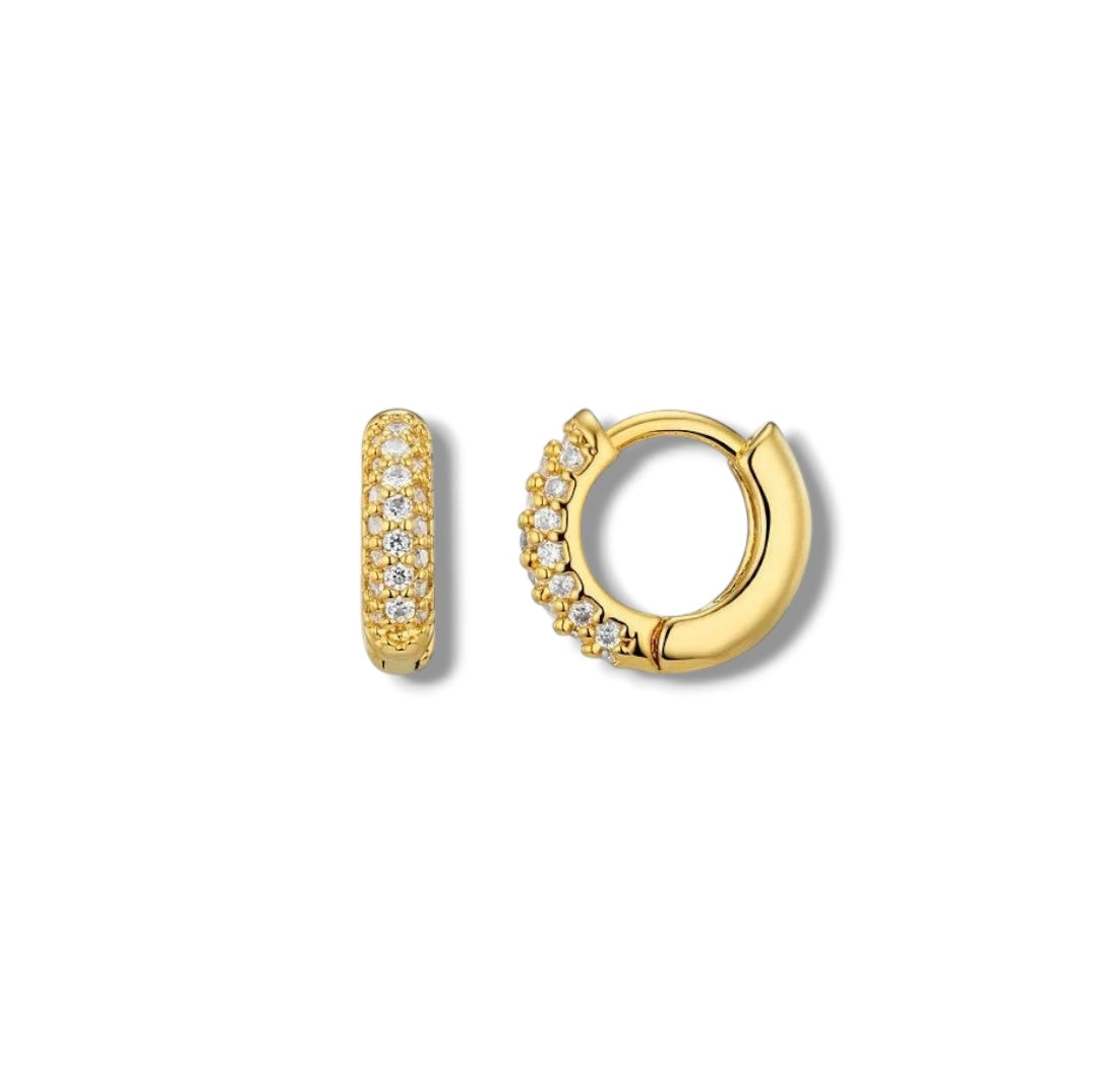 Argolla pave mini chunky