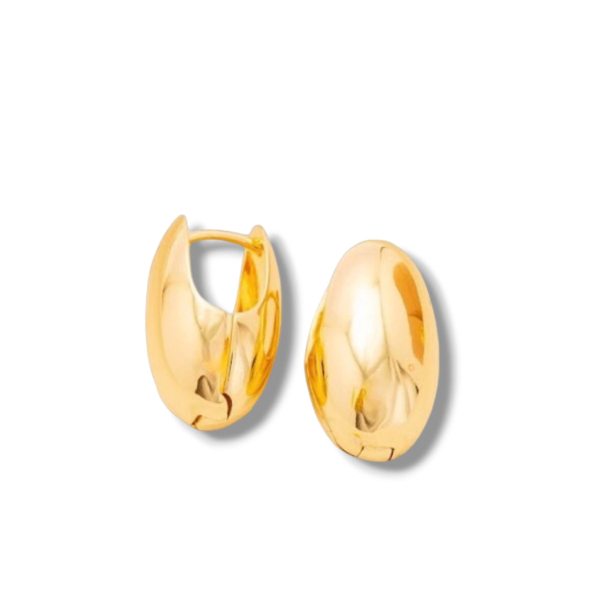 Hoops chunky ovalados