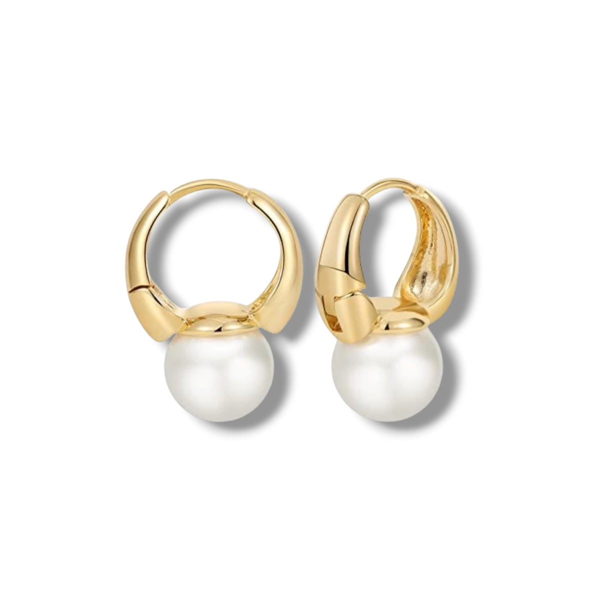 Arete midi sólido con perla