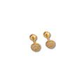 Piercing bolita pave