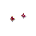 Piercing flor magenta