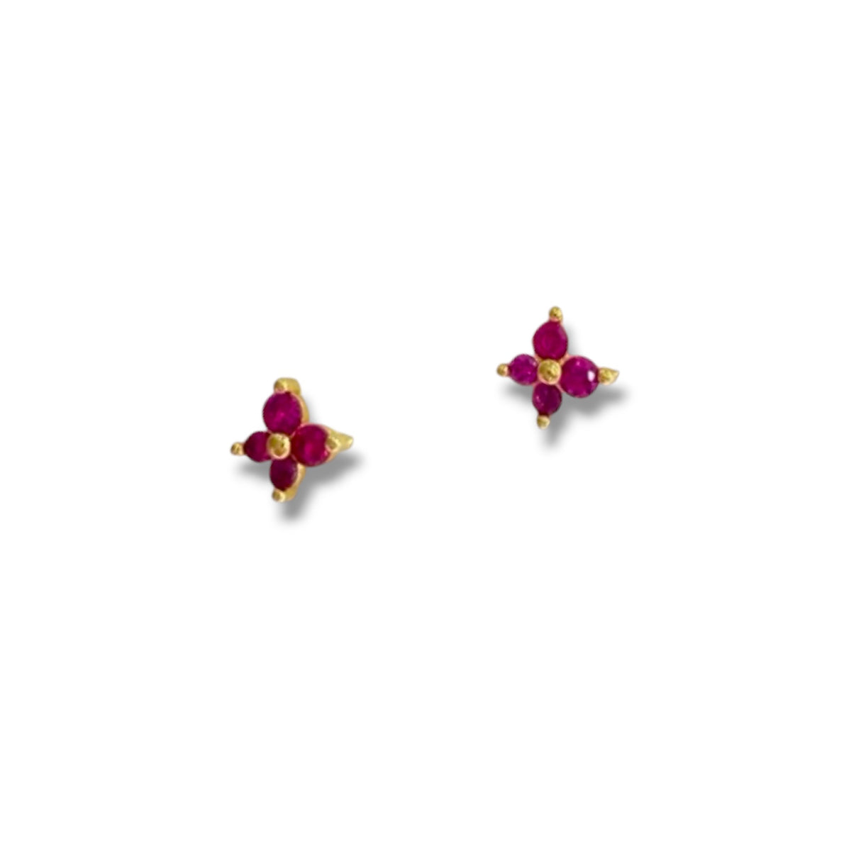 Piercing flor magenta