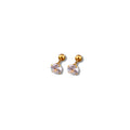 Piercing zirconia