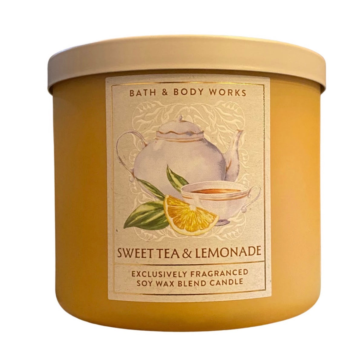 Bath and body works - sweet tea and lemonade -candle