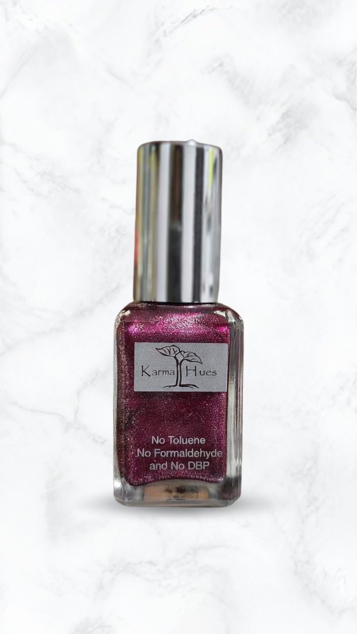 Karma Naturals vegano, no tóxico esmalte de uñas "La Dolce Vita" Color de uñas de larga duración y libre de crueldad.