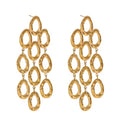 Circles dangling earrings
