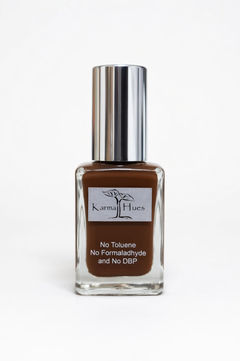 Karma Naturals vegano, no tóxico esmalte de uñas "Melt in your mouth" Color de uñas de larga duración y libre de crueldad.