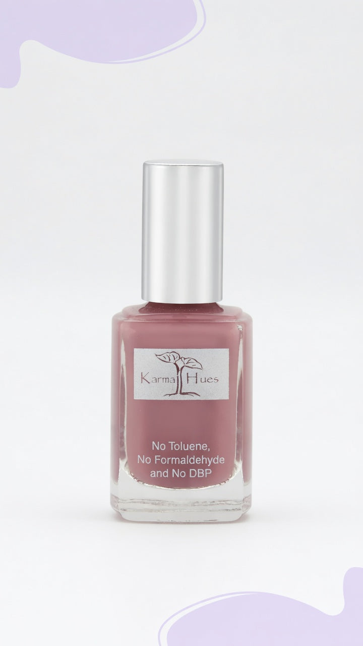 Karma Naturals vegano, no tóxico esmalte de uñas "Mountain High" Color de uñas de larga duración y libre de crueldad.
