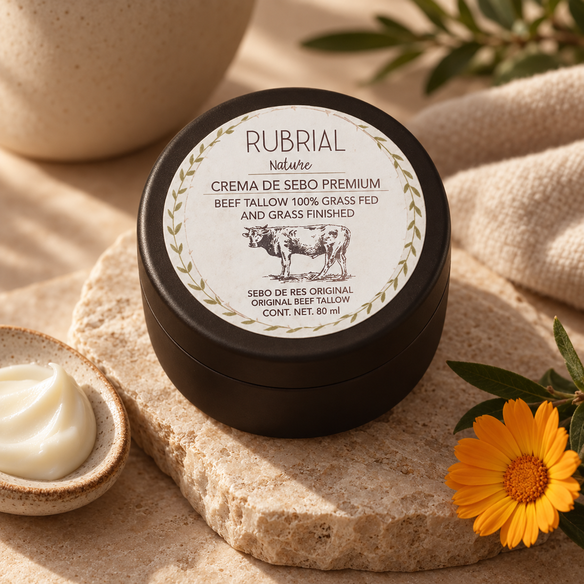 Crema Sebo De Res