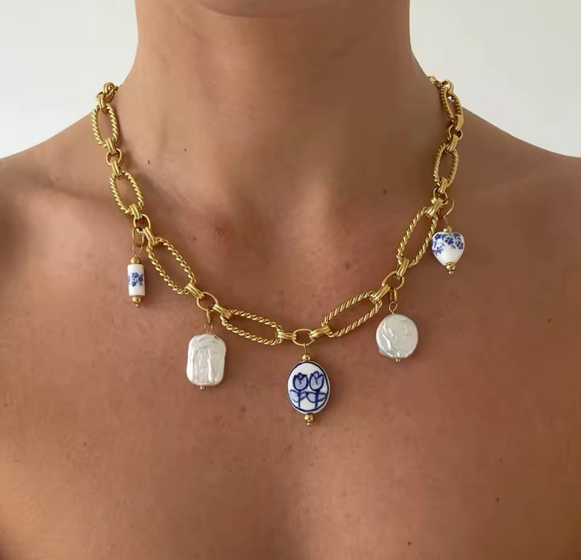 Santorini necklace