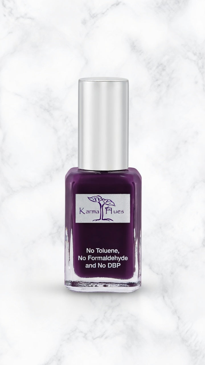 Karma Naturals vegano, no tóxico esmalte de uñas "Wild Soul" Color de uñas de larga duración y libre de crueldad.