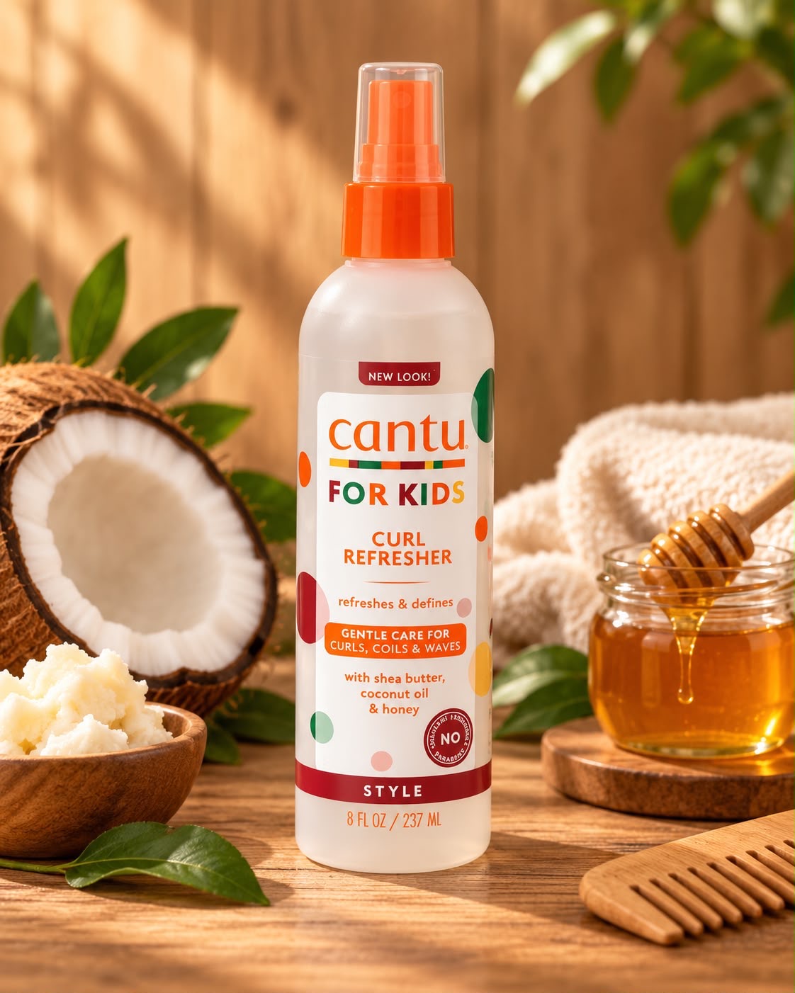 Cantu kids, Curl refresher
