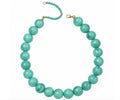 Round Acrylic beads Necklace Light Green
