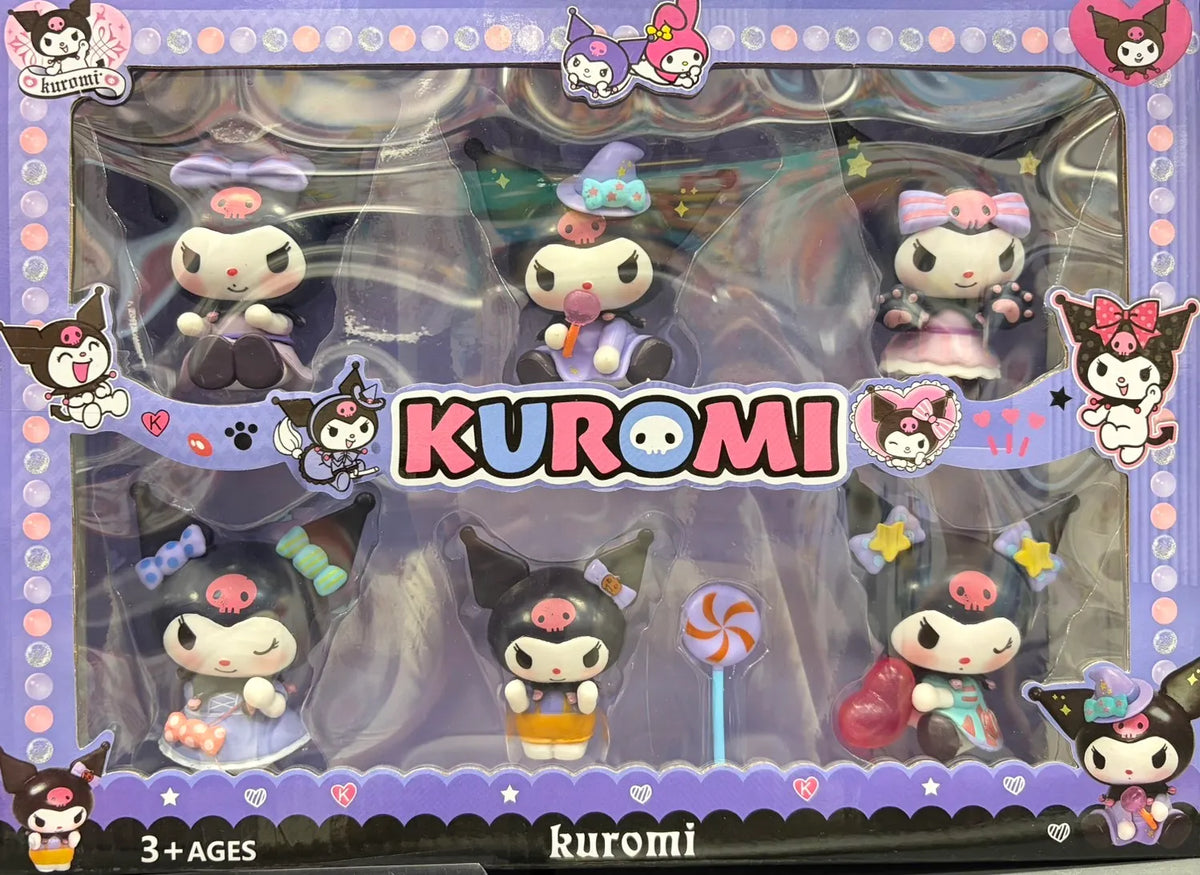 Set de 6 Figuras de Kuromi
