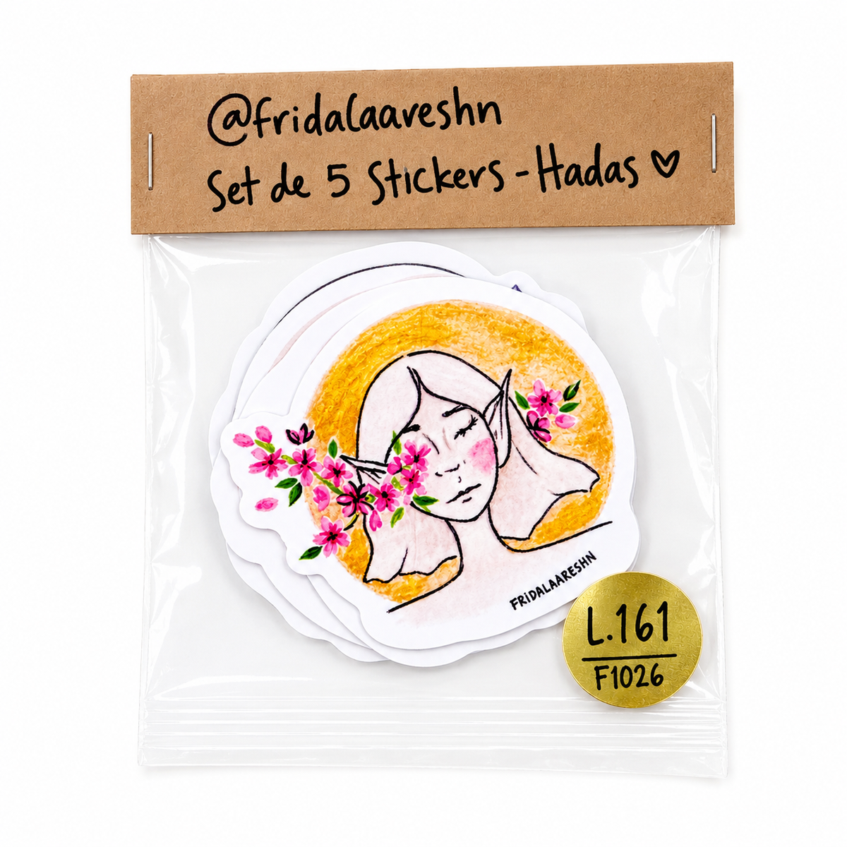 STICKERS SET 5 HADAS