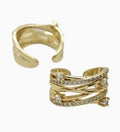 Rings Pave Zirconia 18K Gold Plated