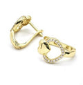 Heart Latchback Earrings