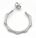 Stainless Steel Studs Earrings Bamboo