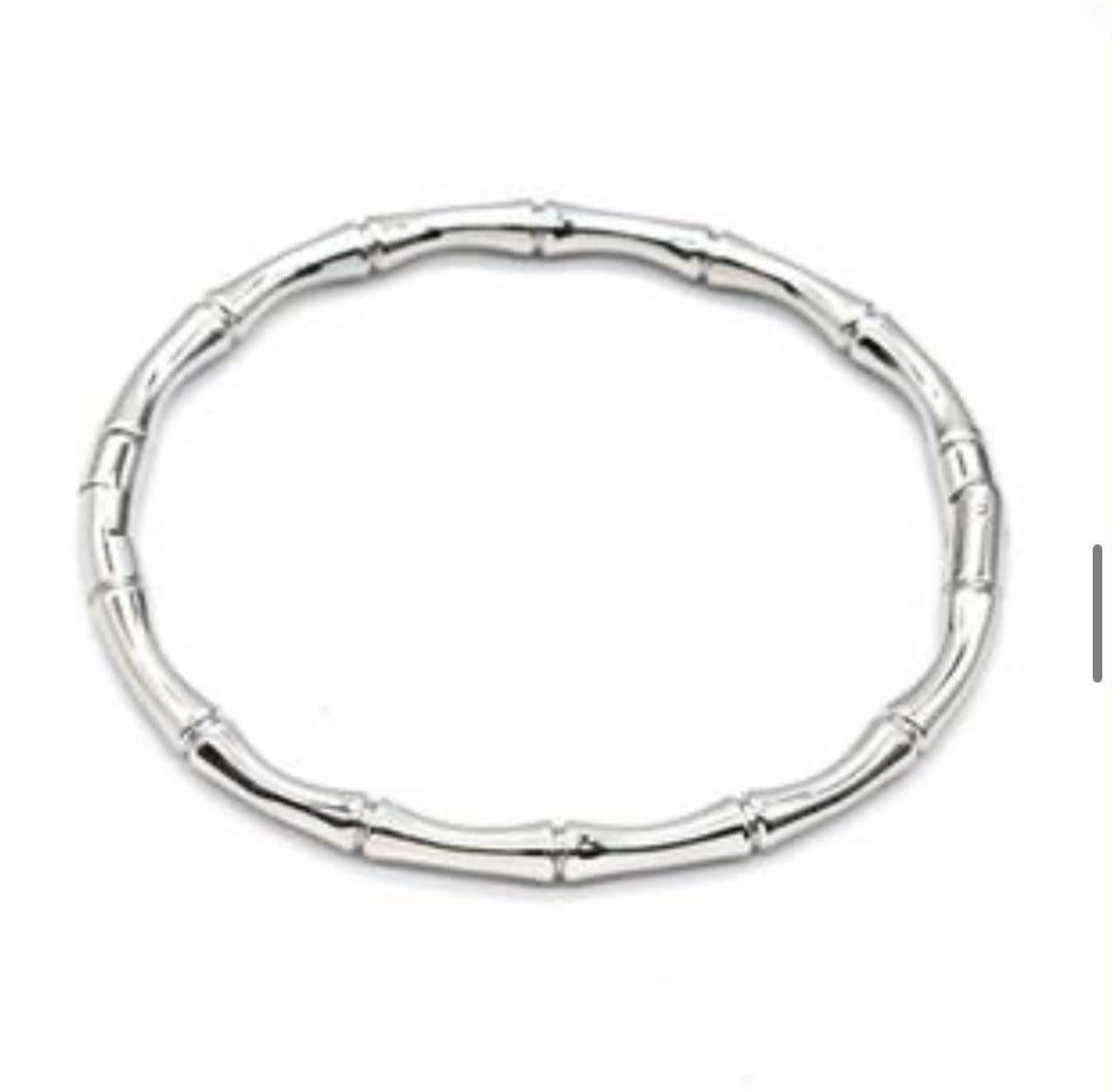 Bracelet Stretchy Platinum Plated