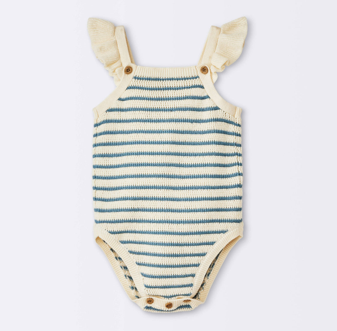 Baby Girl Stripes Romper