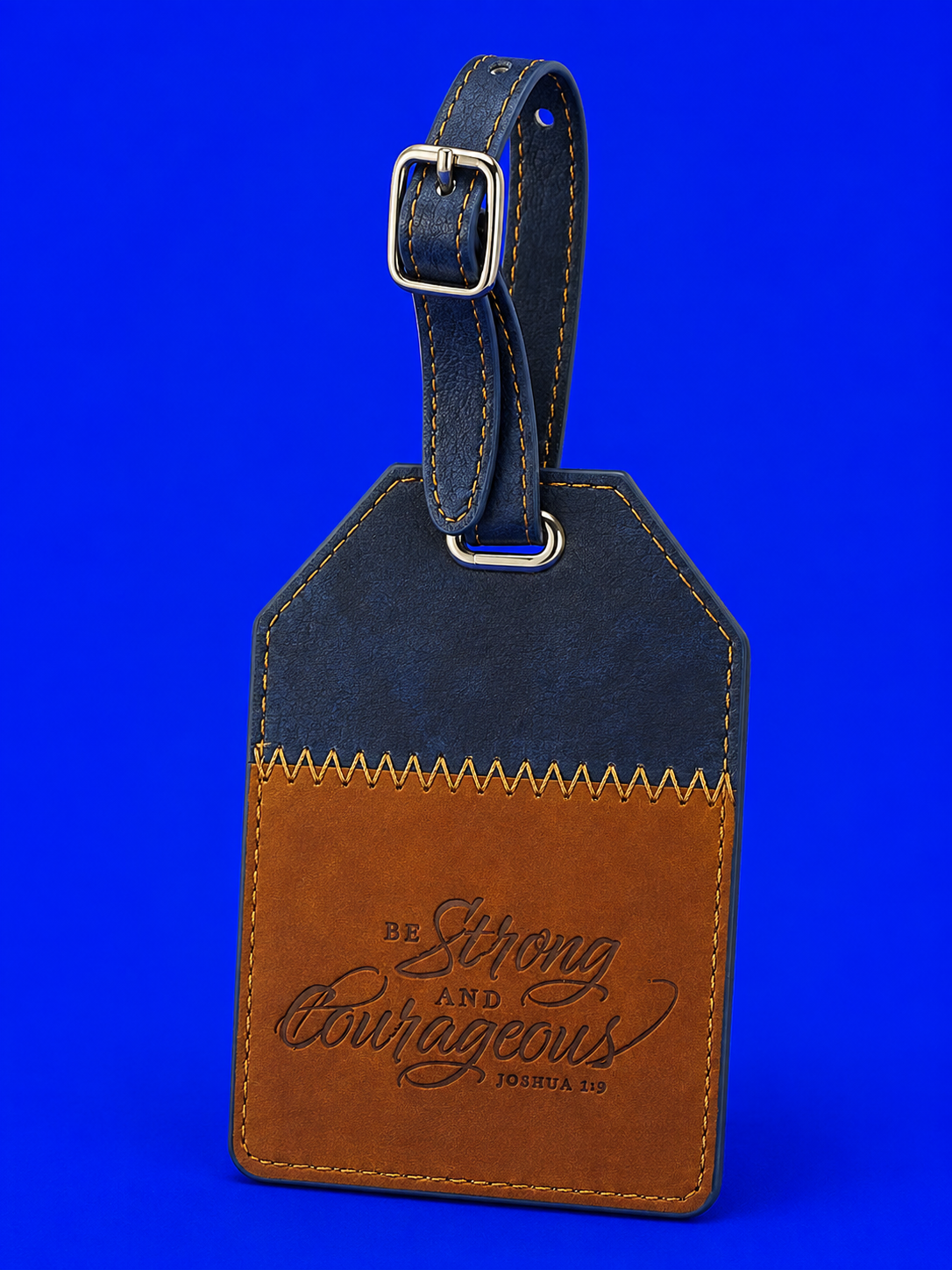 Bag tag Joshua 1:9