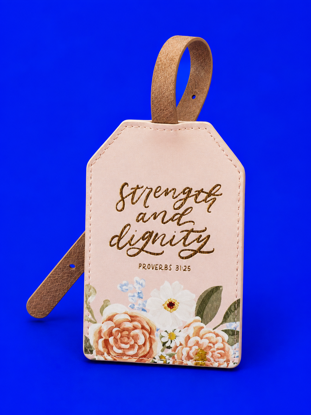 Bag tag proverbs 31:25