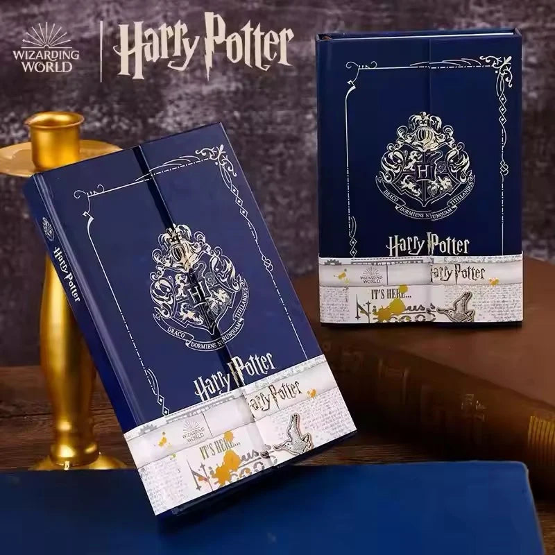 Libreta de Harry Potter Azul Marino