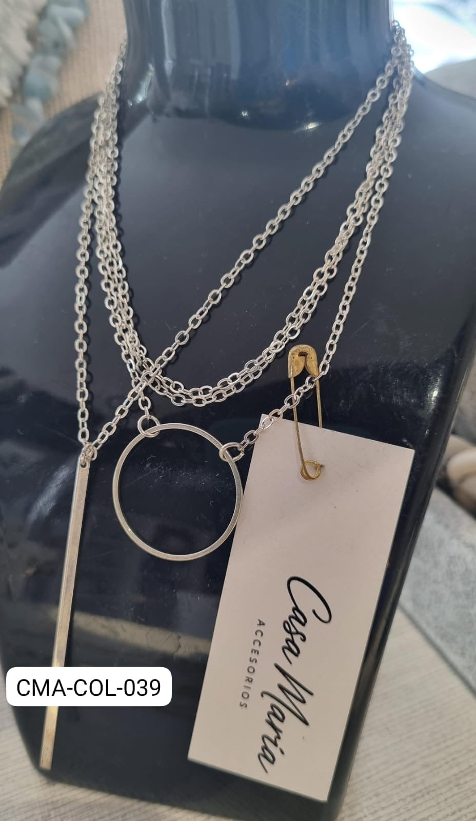 Collar Cadena Plata