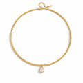 Zircon pendant necklace