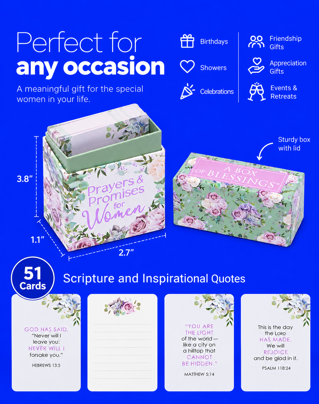 Tarjetas de promesas y oración