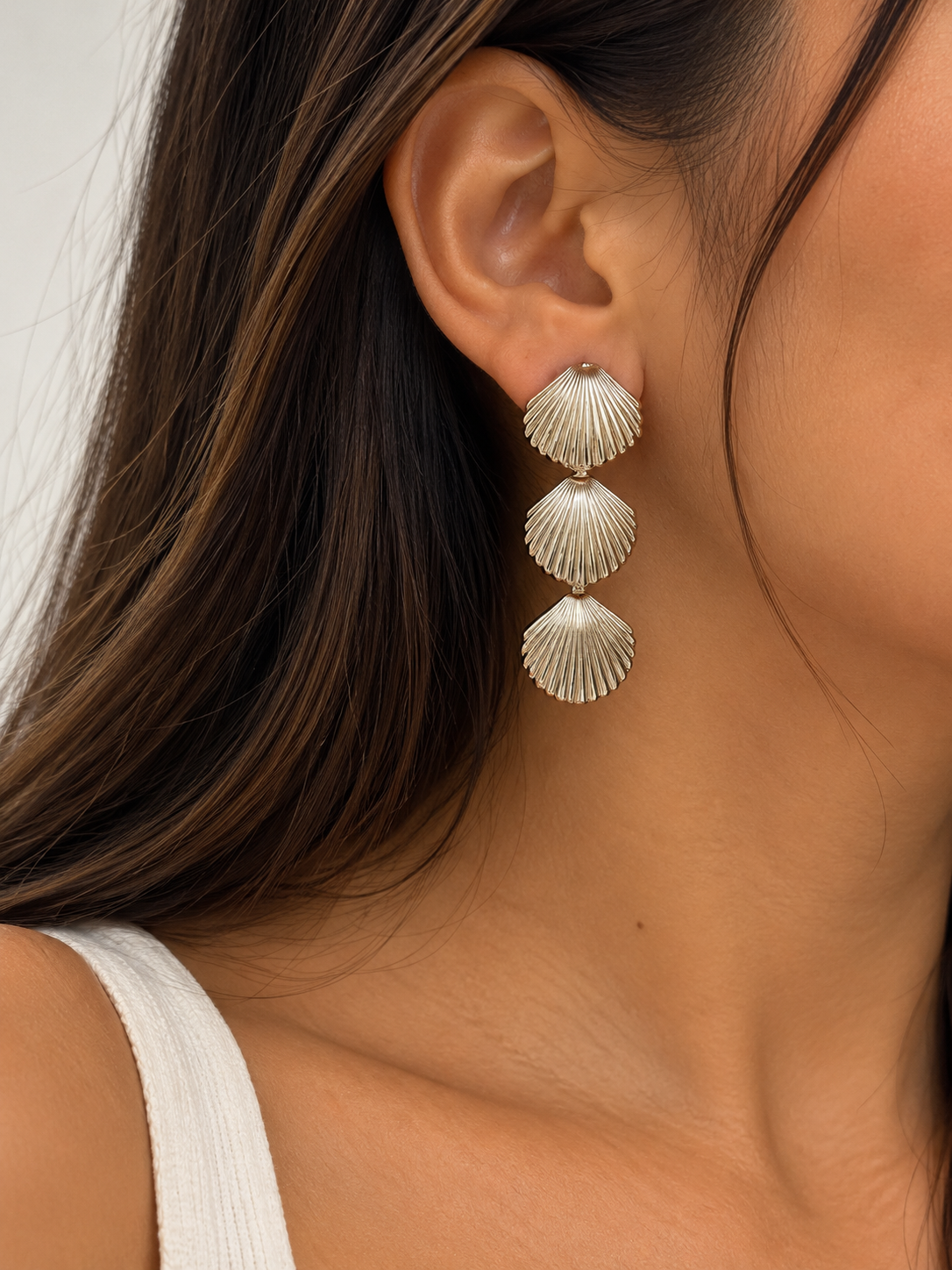 Aretes de concha