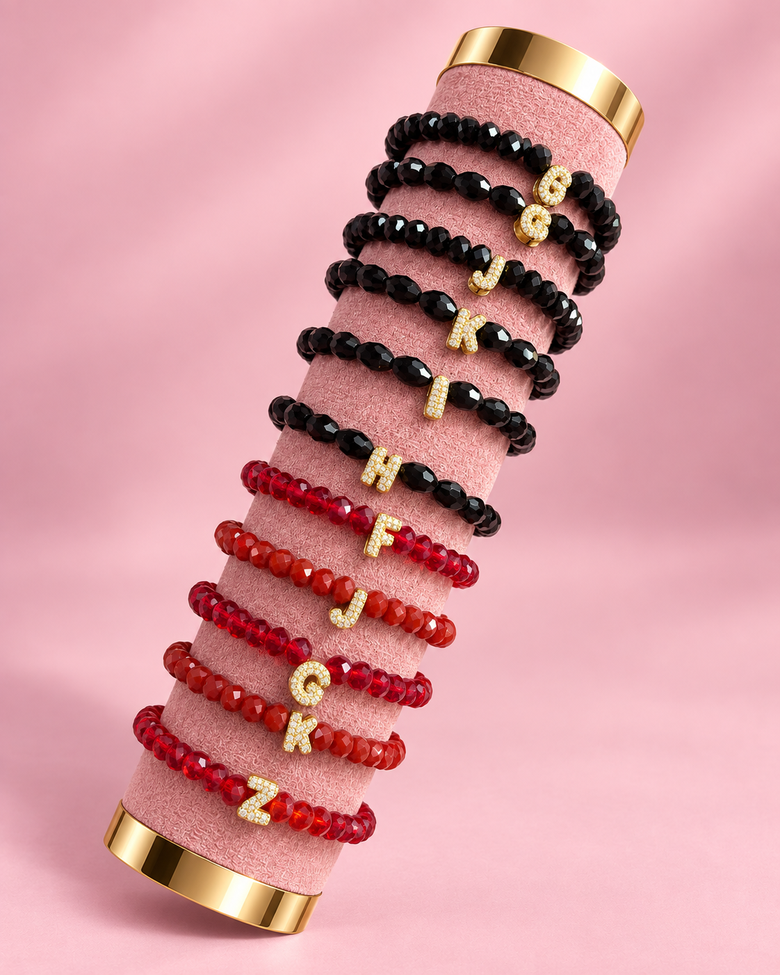 Pulseras con inicial