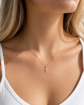 Collar mini cruz