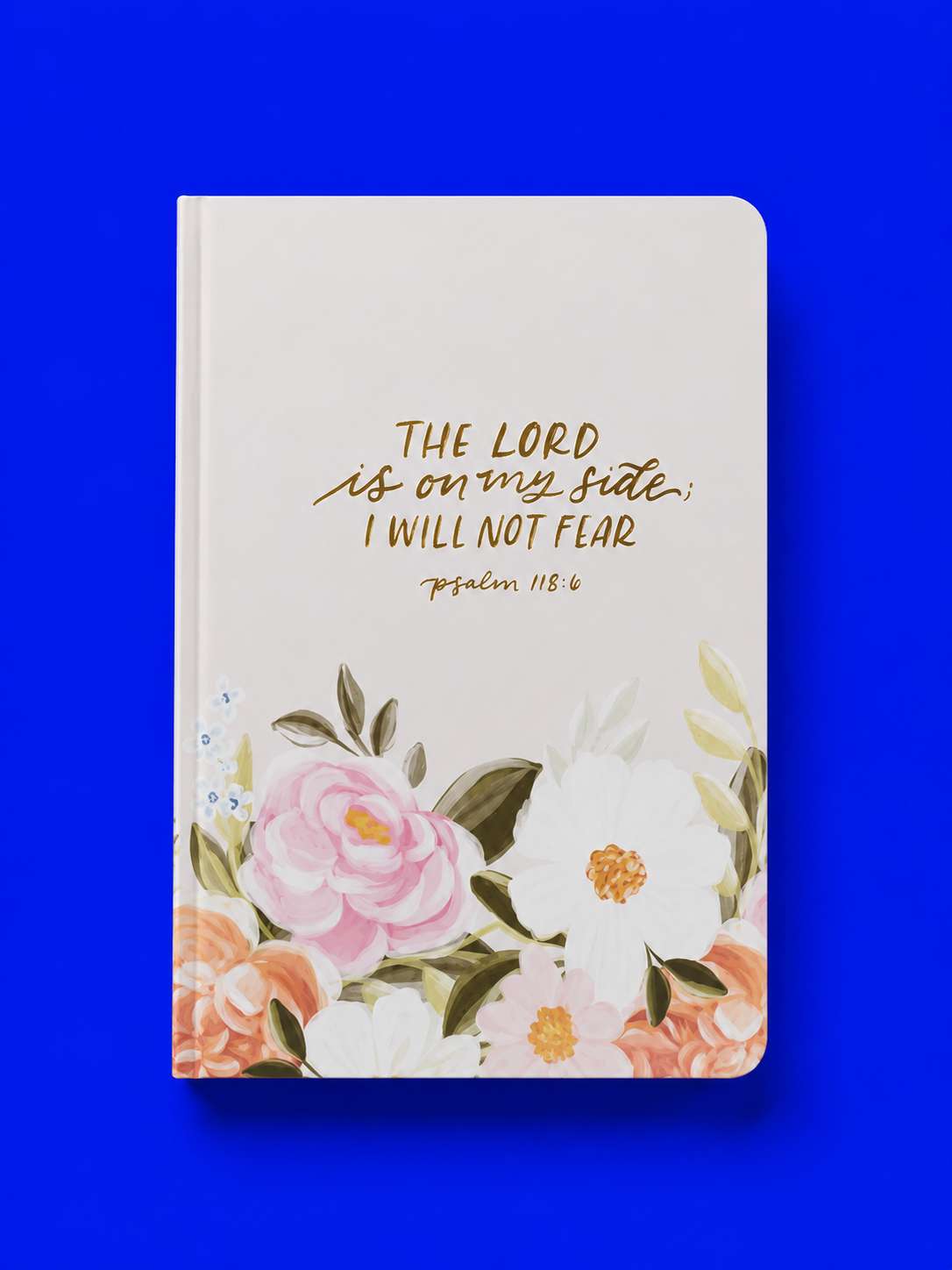 Cuaderno blanco the Lord is on my side