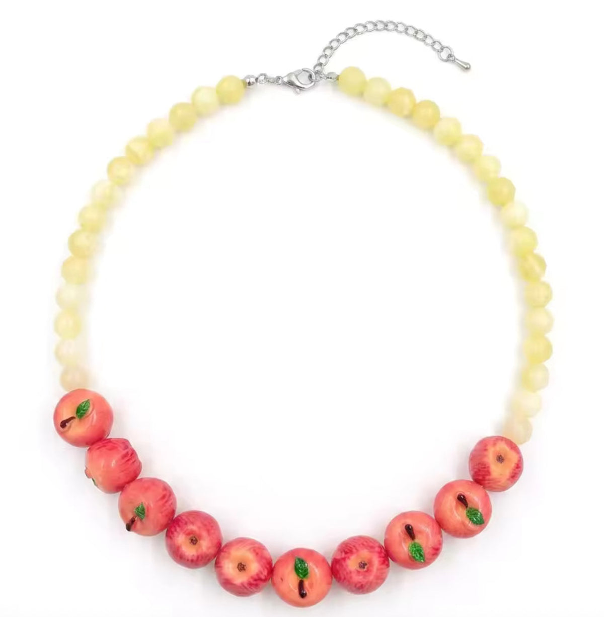Yellow Beaded Apple