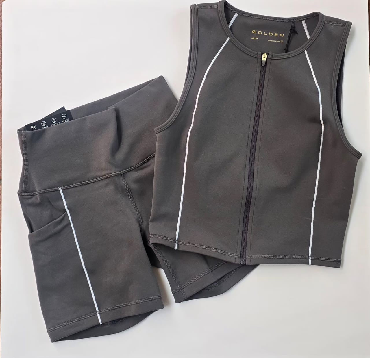 GOLDEN ARITZIA - SET GRIS