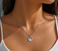 Collar granito de mostaza