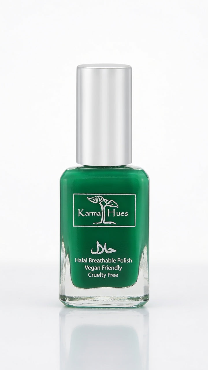 Karma Naturals vegano, no tóxico esmalte de uñas "Nabila" Color de uñas de larga duración y libre de crueldad.