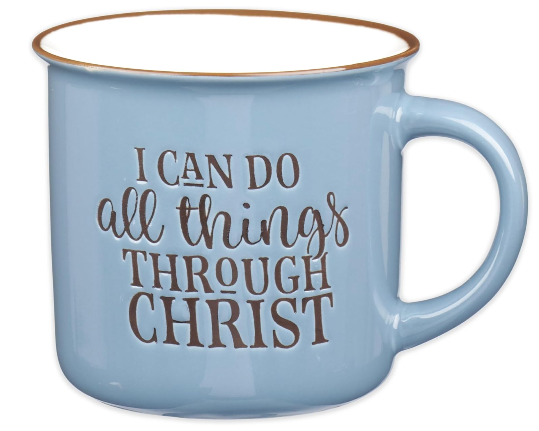 Taza azul / I can do all things