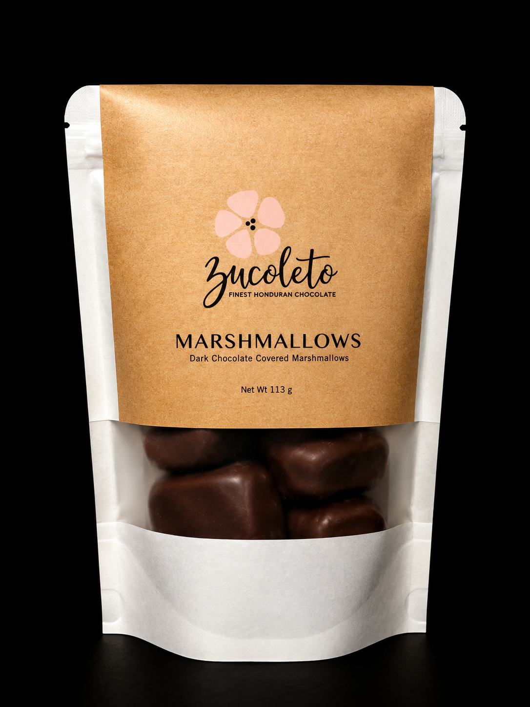Dark Chocolate con Marshmallows
