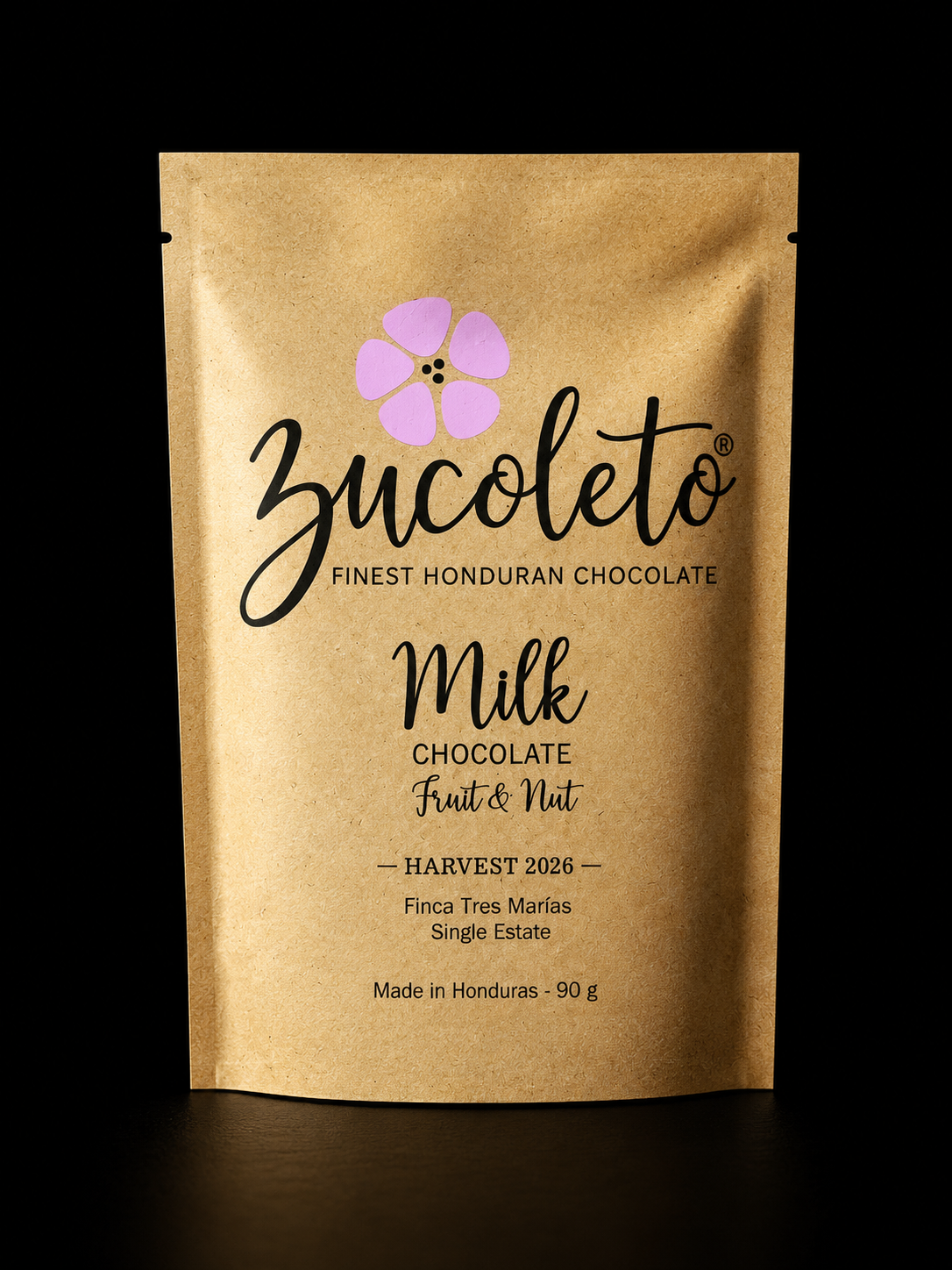 Barra de chocolate Milk, Fruit & Nut