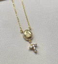 Collar Medalla Virgen Maria