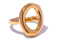 Minimalist Oval Rings