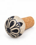 Tapon de Corcho ceramica circular flor