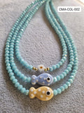 Collar Cristal Azul