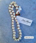 Collar Perlas Hilo Rojo