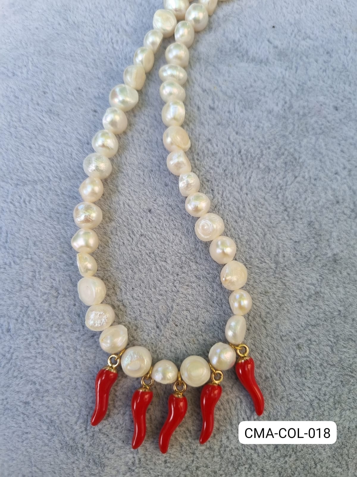 Collar Perlas/chiles