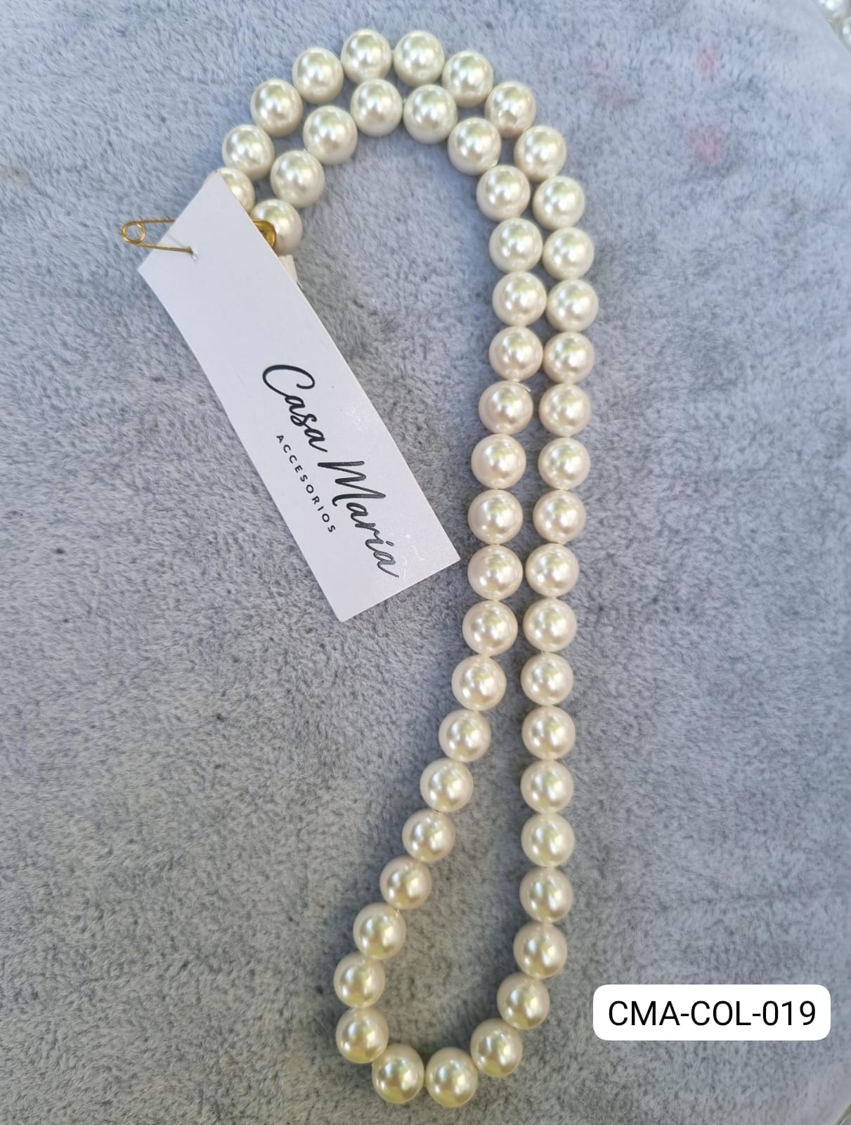 Collar Perlas Redondas