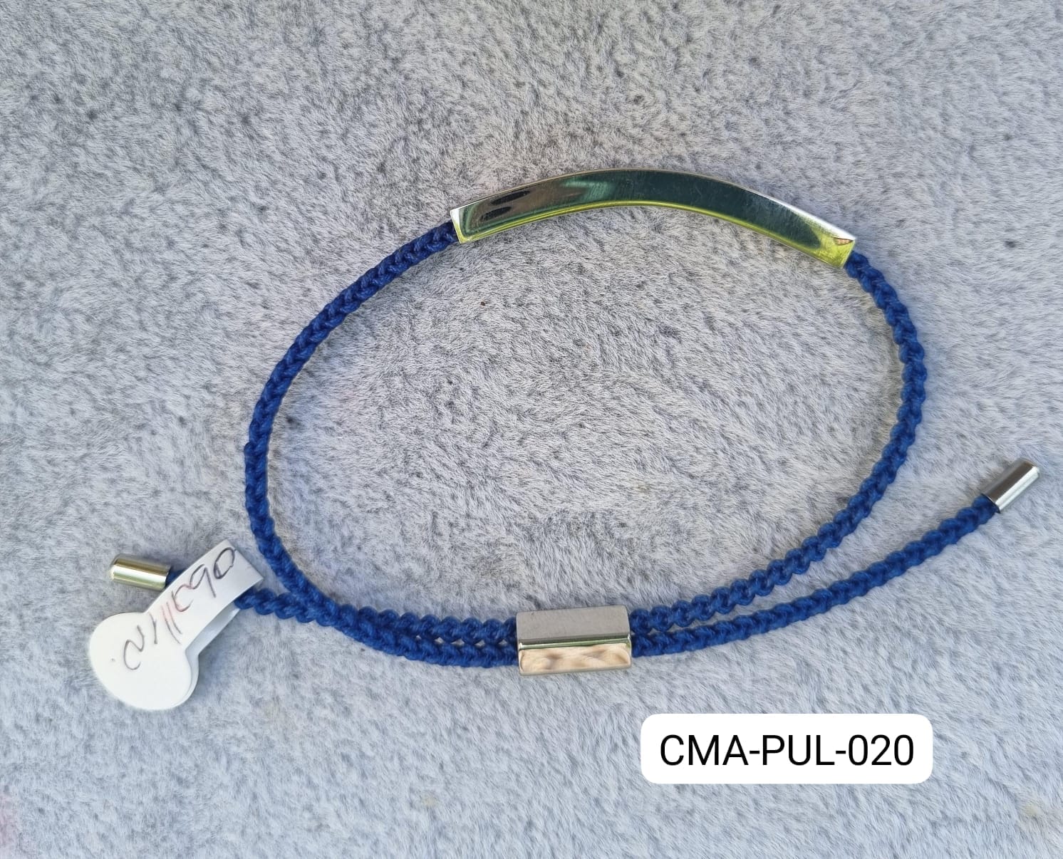Pulseras azul caballero