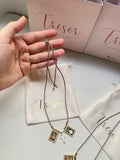 Heart centered scapular necklace (cruz)